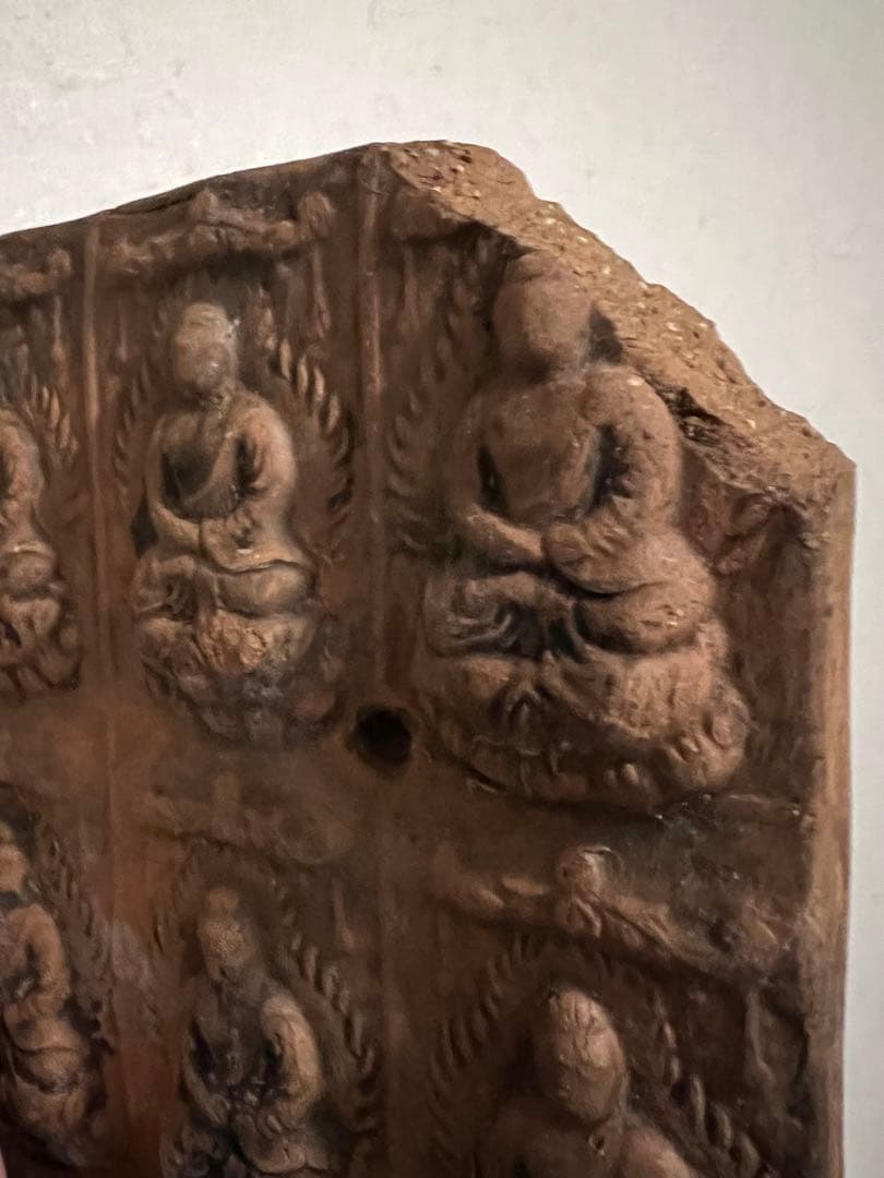 古代廃寺 塼仏 仏像 荘厳 仏教美術 飛鳥 白鳳 天平 発掘 出土 骨董 古美術