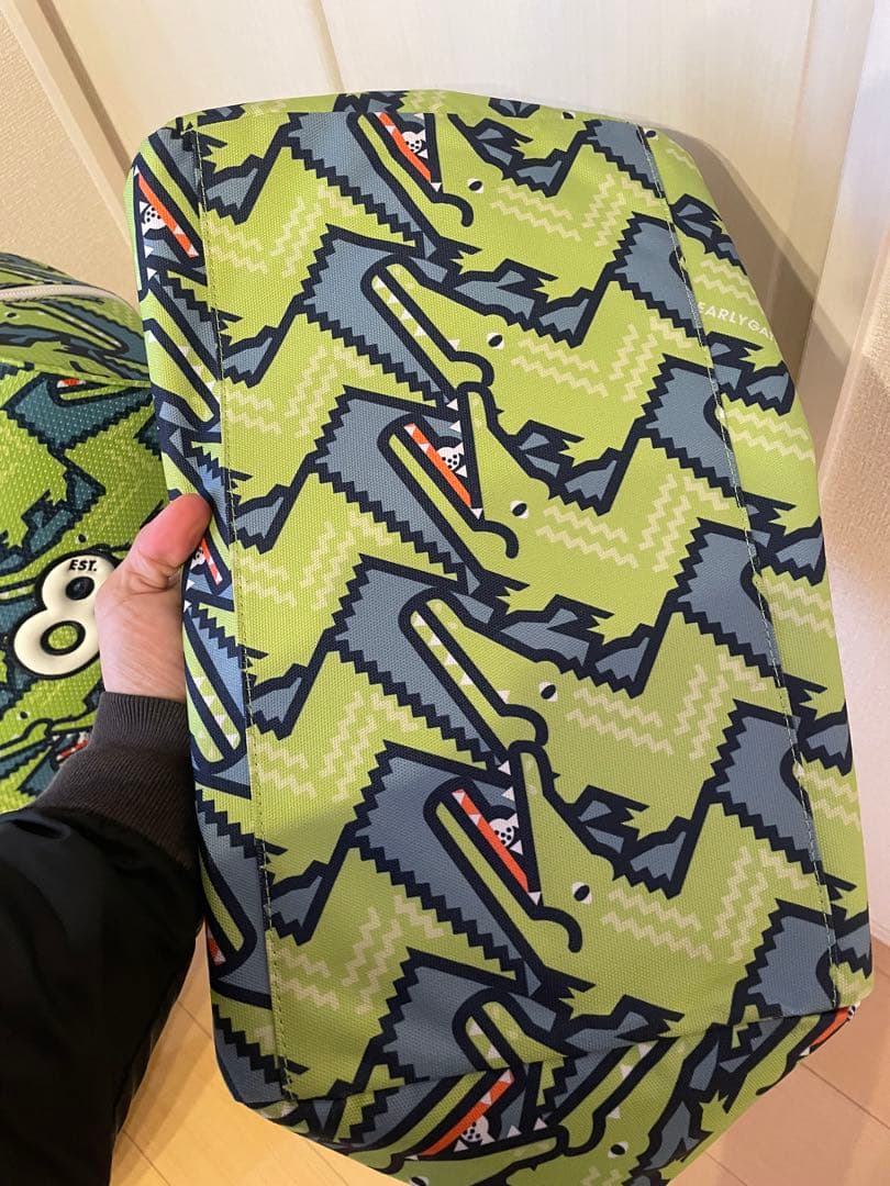 PEARLY GATES ゴルフバッグ ワニ柄 89 おまけ付き　ワニ柄バック