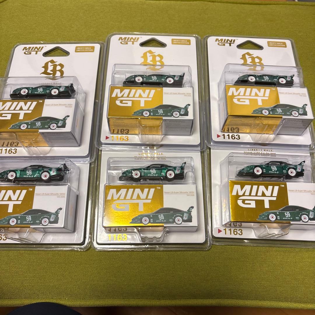 6台 MINI GT 日産 180sx LBWK 東京オートサロン 限定