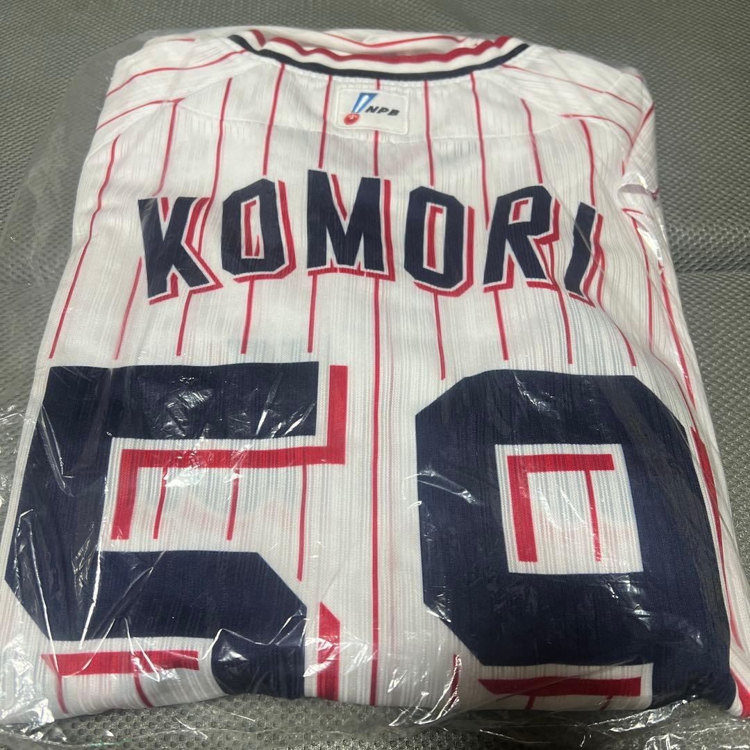 元ヤクルト　小森航太郎選手　実使用ユニフォーム上下セット