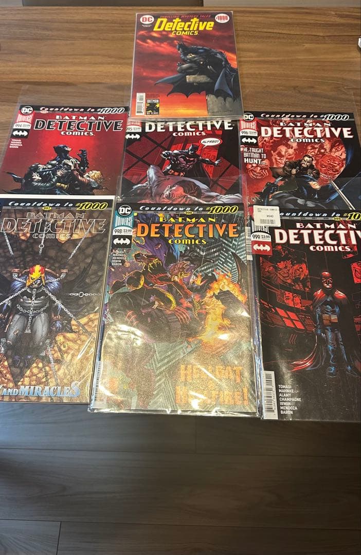 バッドマンBATMAN アメコミ　#1000 #994-1000 セット