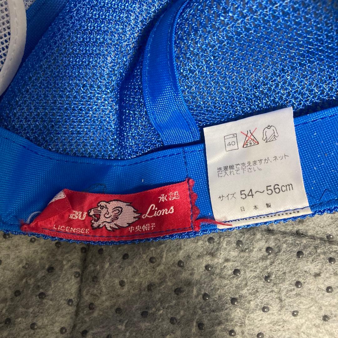 西武ライオンズ 帽子 ベースボールキャップ 80s 90s ヴィンテージ手塚治虫