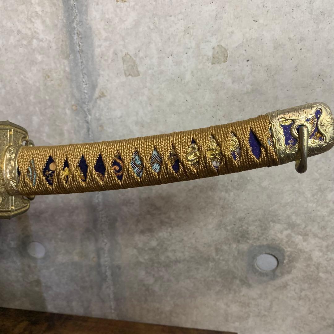 【模造刀/居合刀】長刀　金属製　武具　コレクション美術居合刀剣