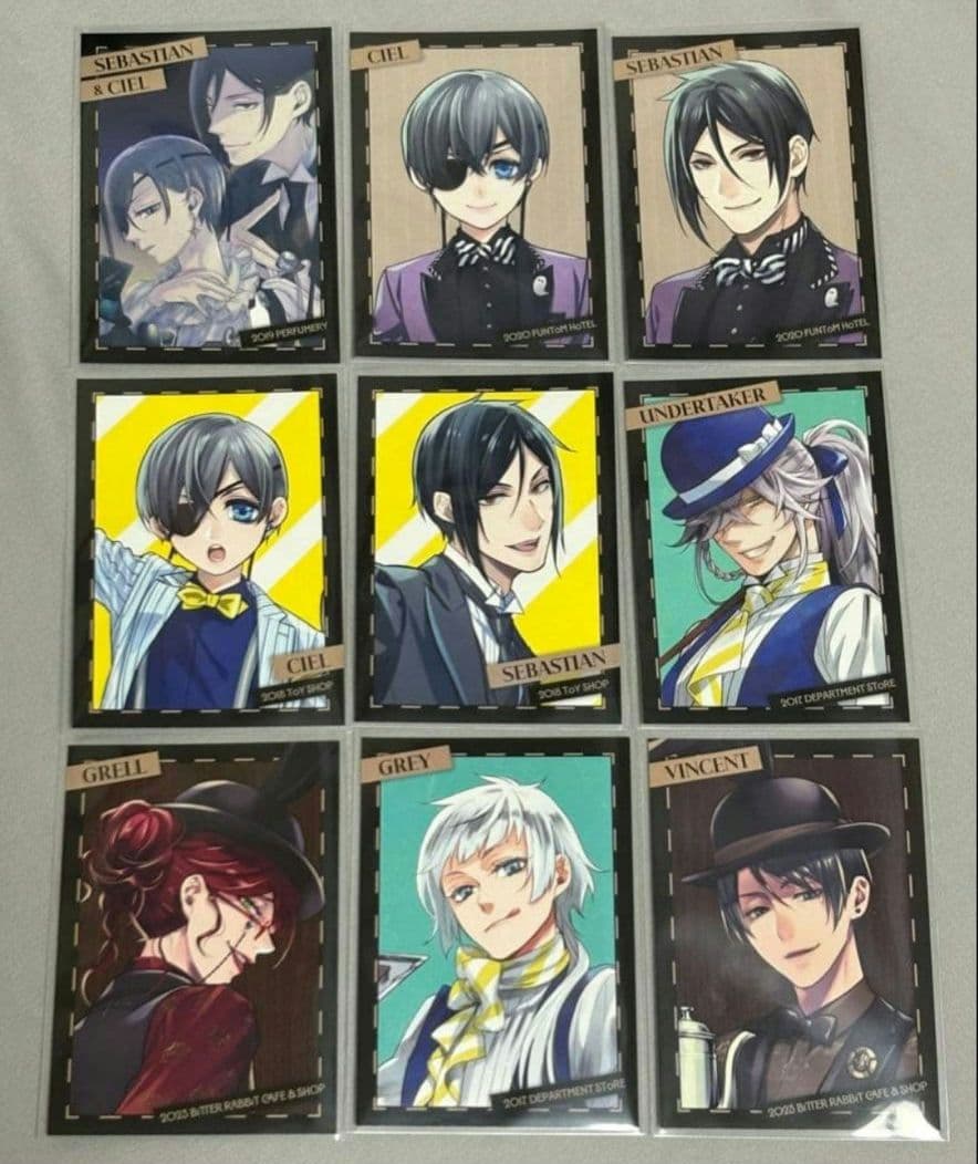 黒執事 Black Label 特典 フォトカード コンプリート