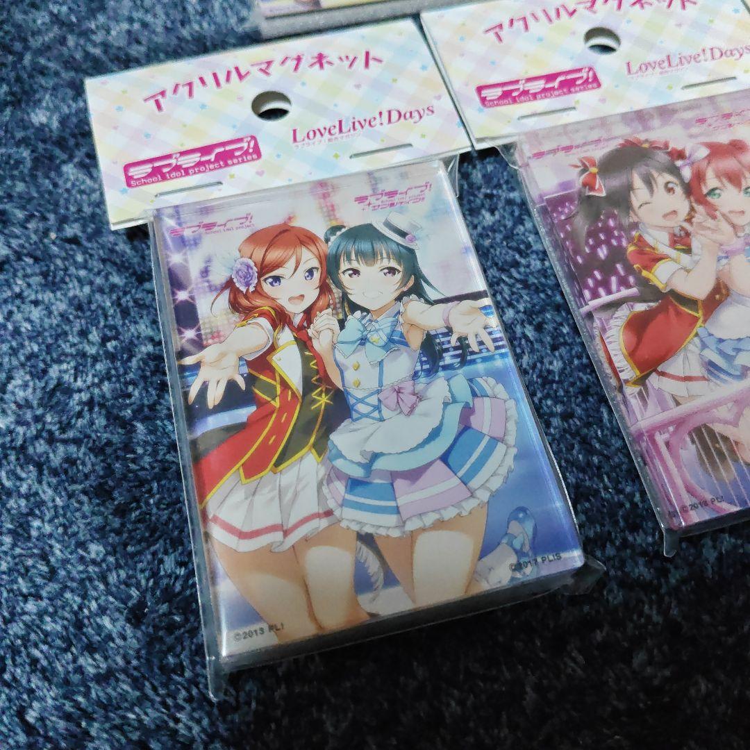 ラブライブ! LoveLive Days アクリルマグネット 5種コンプセット