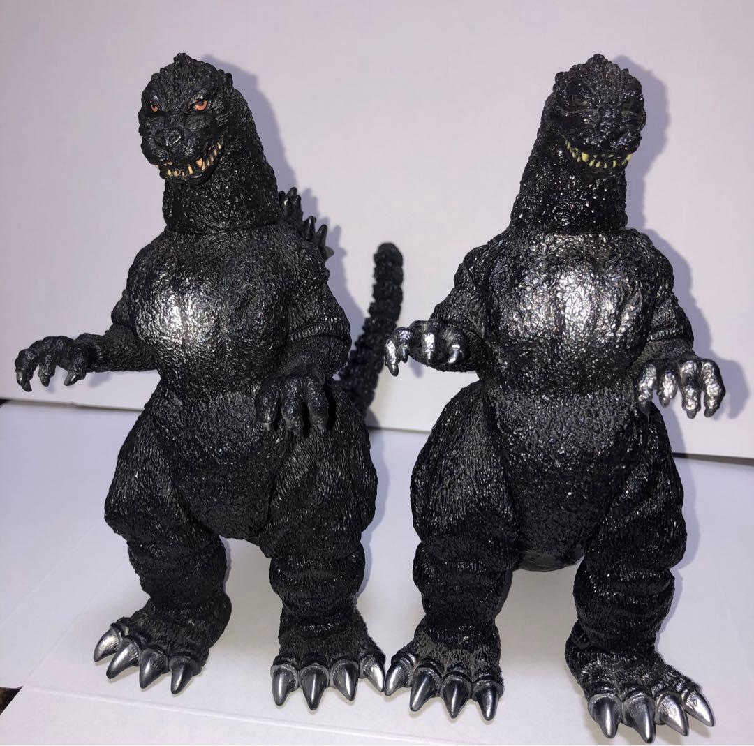 ゴジラ1991★製造国違い2体　日本製　韓国製★ゴジラ対キングギドラ　ギドゴジ