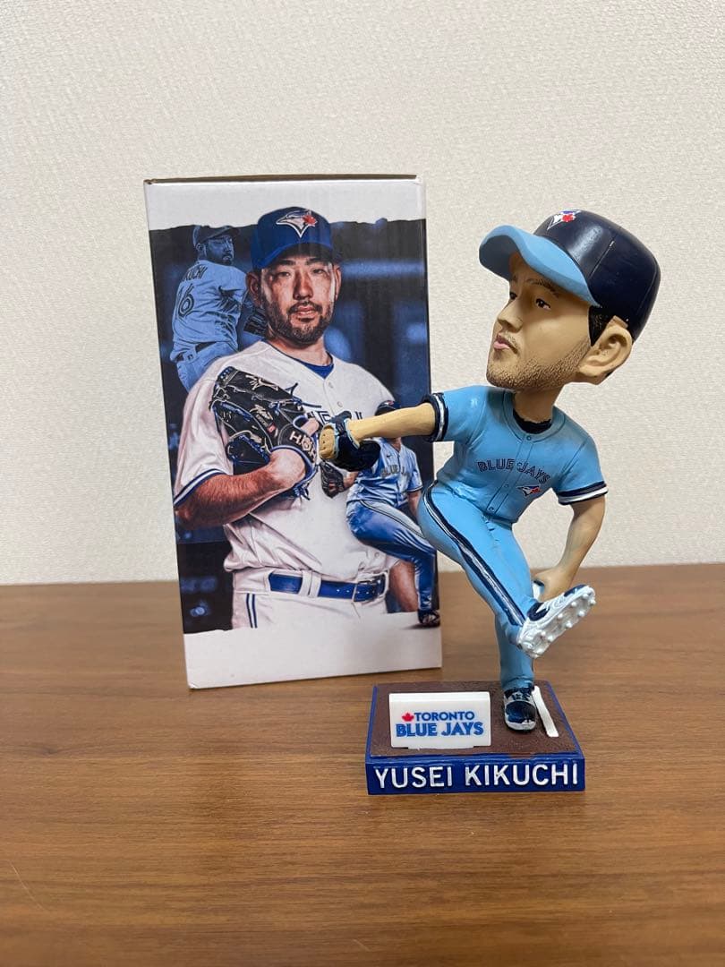 菊池雄星　トロント・ブルジェイズ時代　ボブルヘッド　大谷翔平