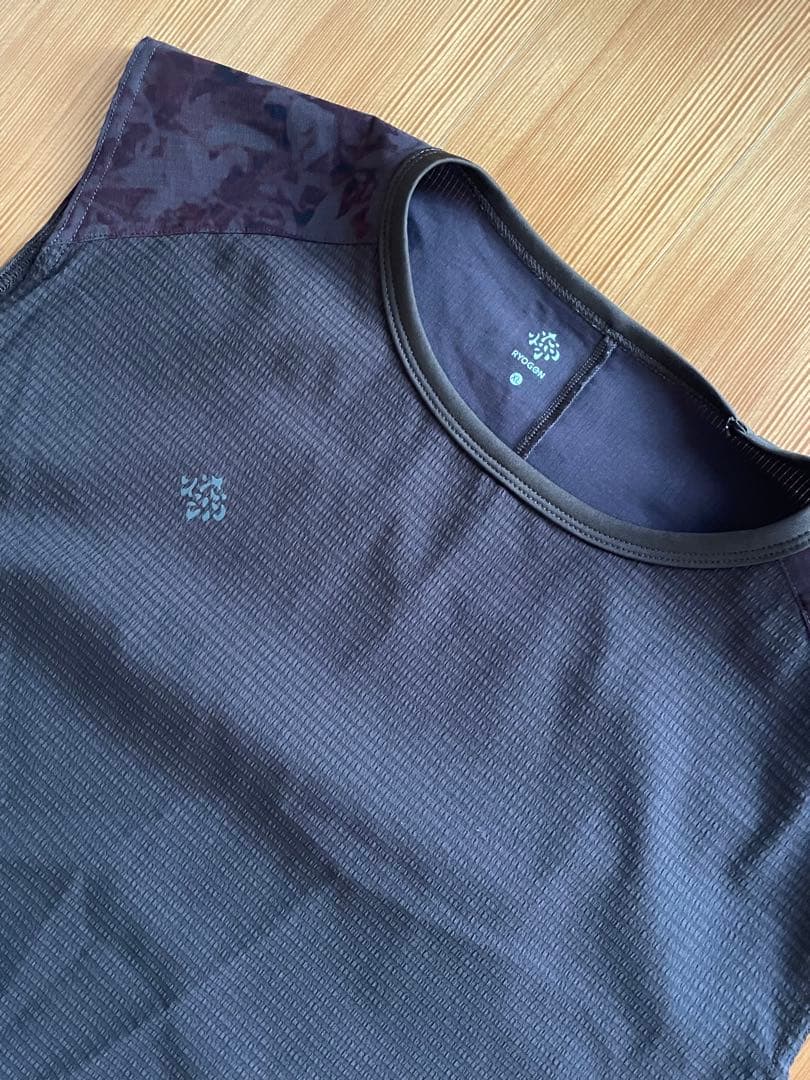 リョウゲン RYOGEN DEAD LEAF FRENCH SLEEVE TEE