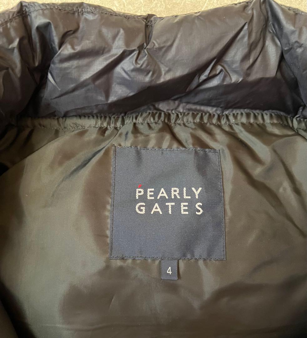 パーリーゲイツ　PEARLY GATES ダウンベスト　フード付き