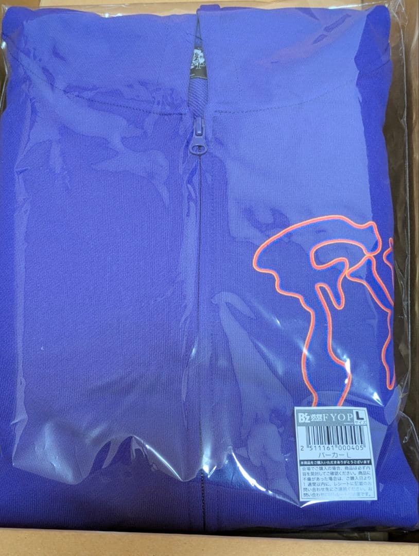 B'z FYOP　パーカー　Ｌ　新品未開封
