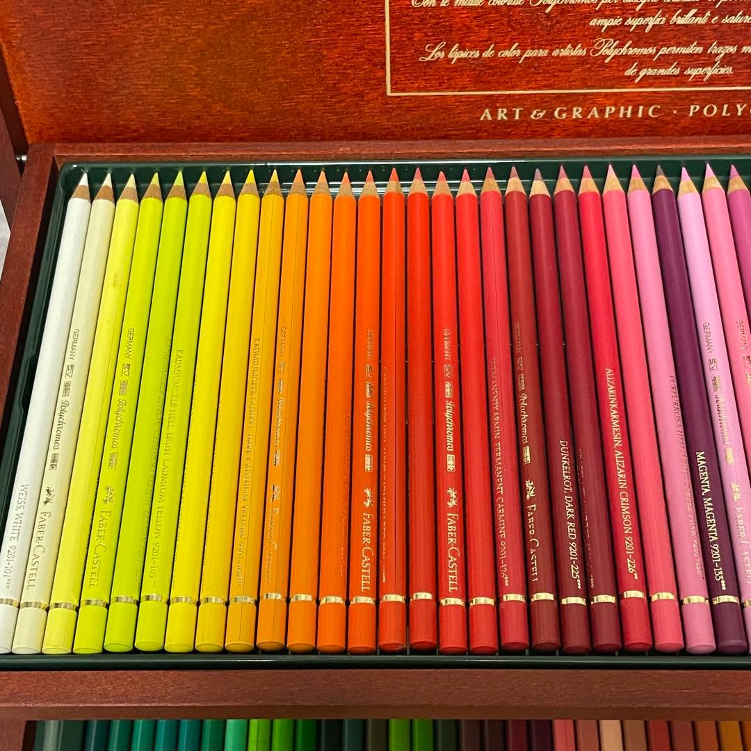 【新品•未使用】ファーバーカステル ポリクロモス 色鉛筆 100色