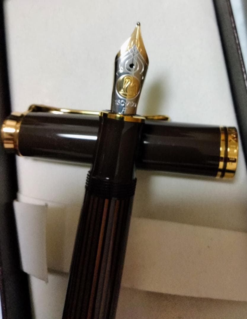 Pelikan 特別生産品 SOUVERAN M800 ブラウンブラック(F)