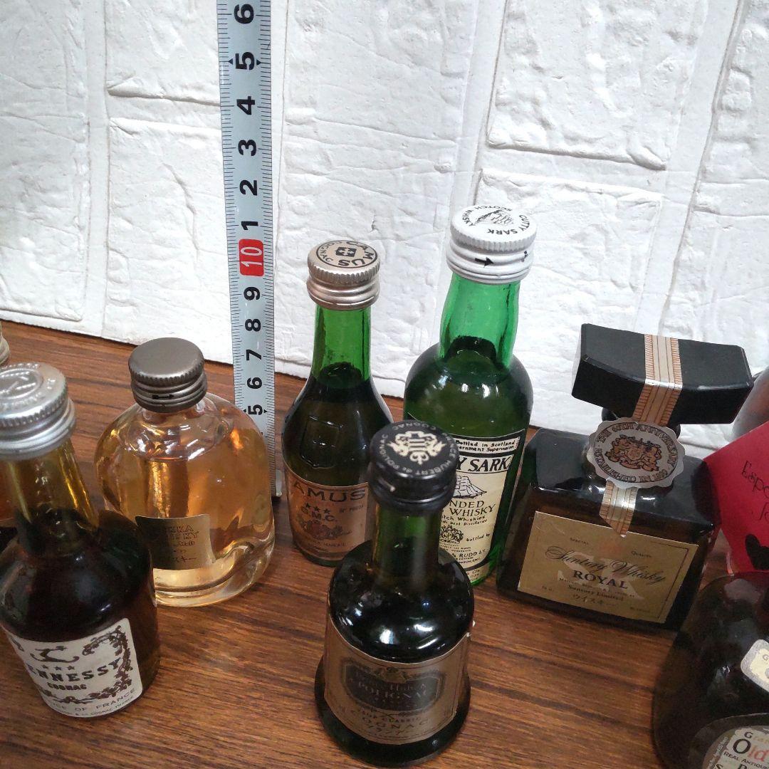 ウイスキー リキュール類 ミニボトル14本セット