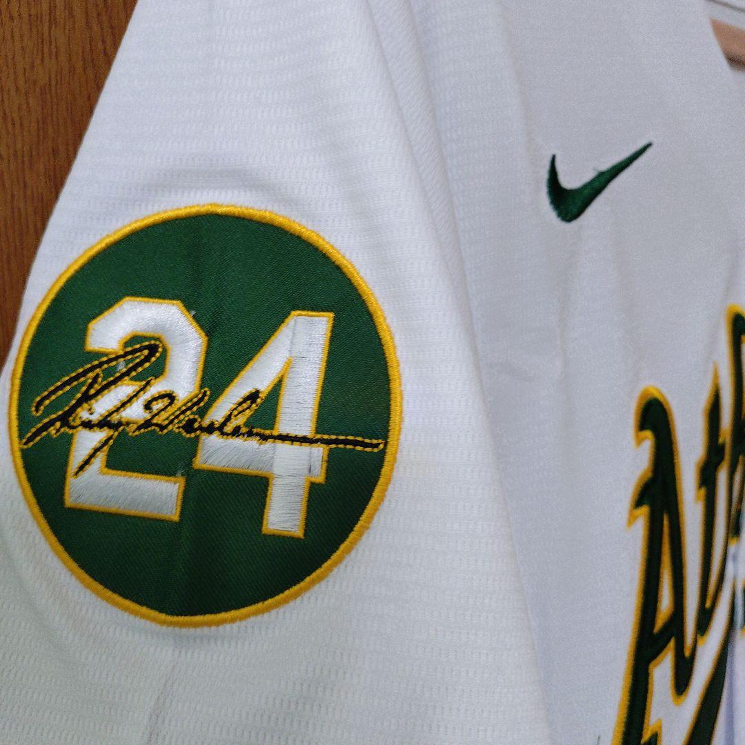 HENDERSON 24番 MLBレプリカユニフォーム