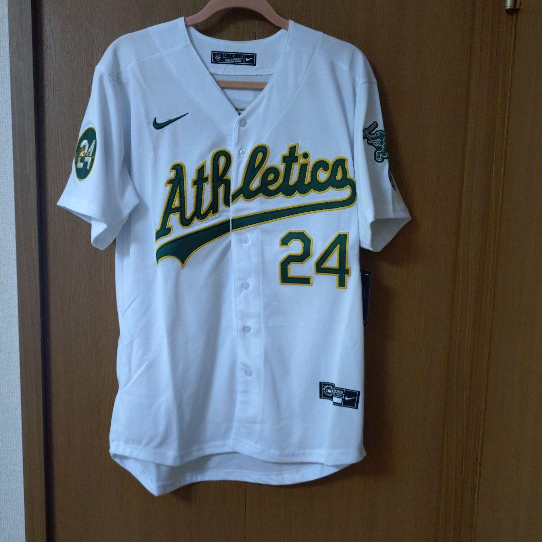 HENDERSON 24番 MLBレプリカユニフォーム