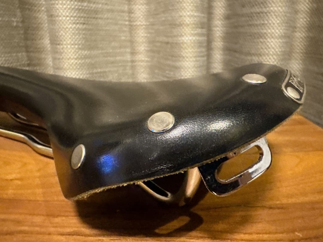 BROOKS ブルックス スワロー B15 クローム 黒 レザーサドル 革サドル