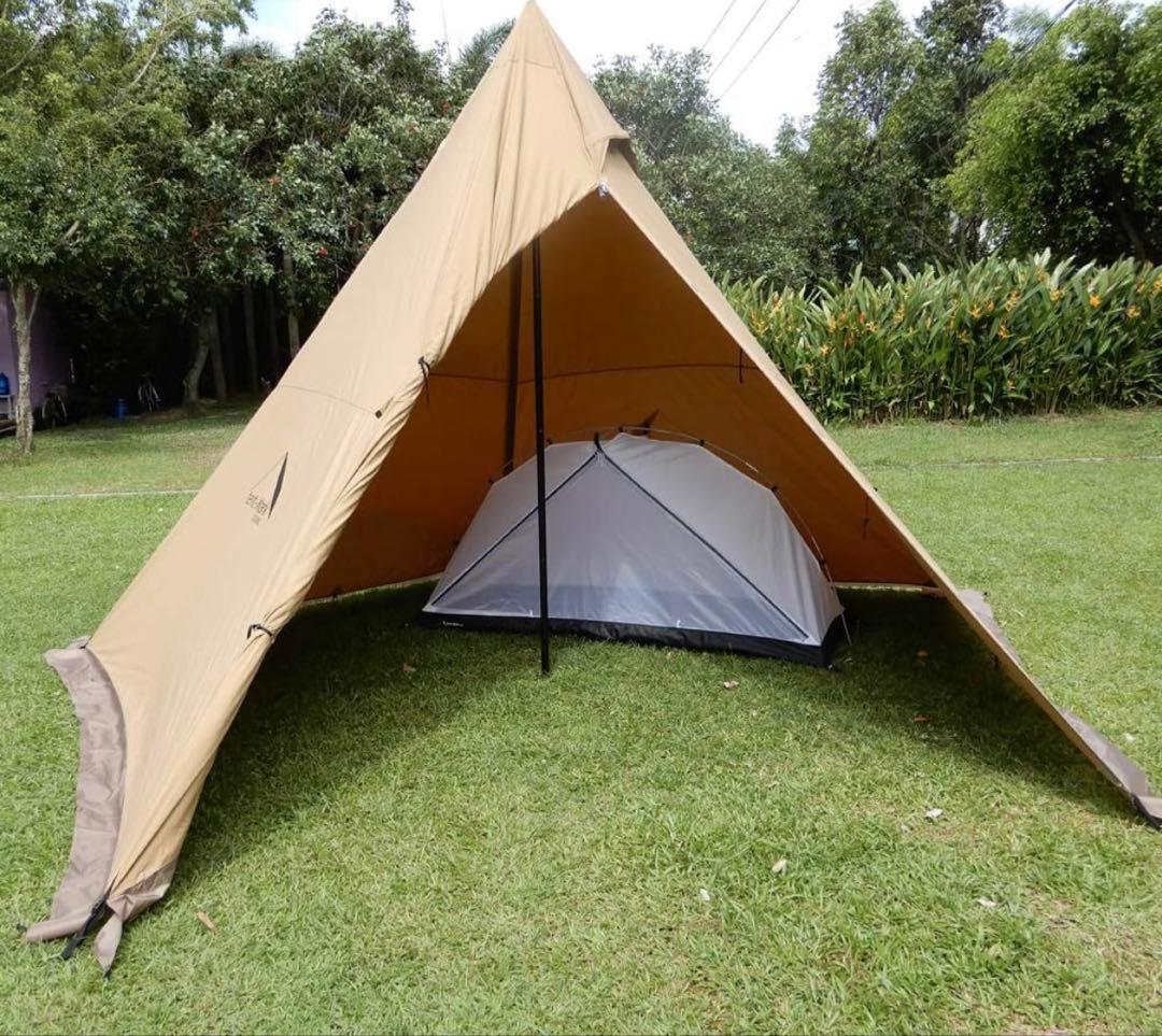 ワンティグリス　ソロホームステッド　ポリエステル　パップテント　軍幕
