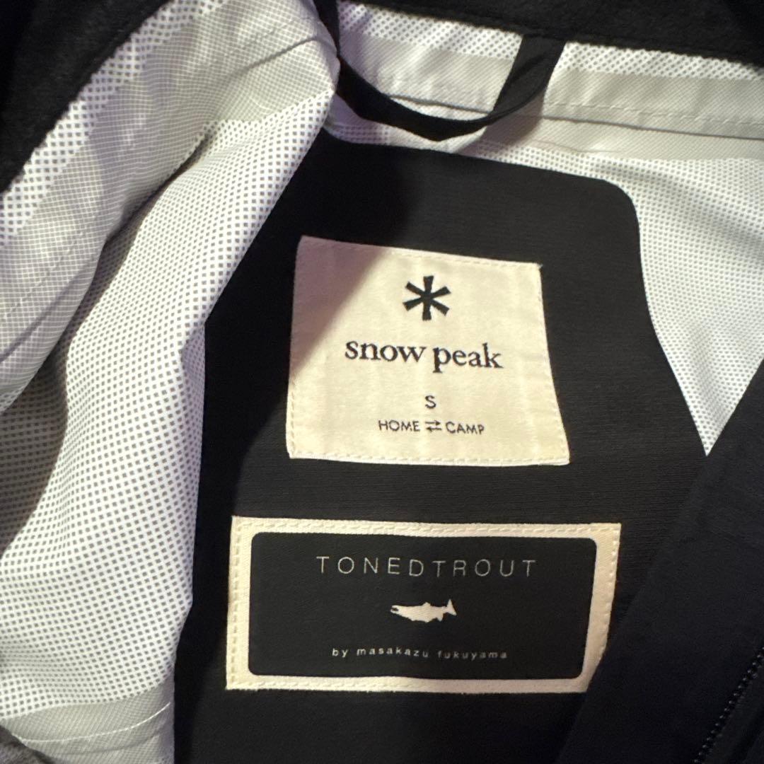 スノーピーク トーンドトラウトフィッシングジャケット S