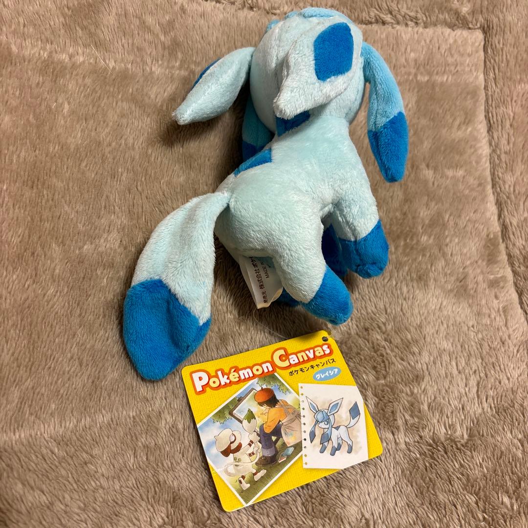 ポケモンセンター　グレイシア　キャンバス　ぬいぐるみ