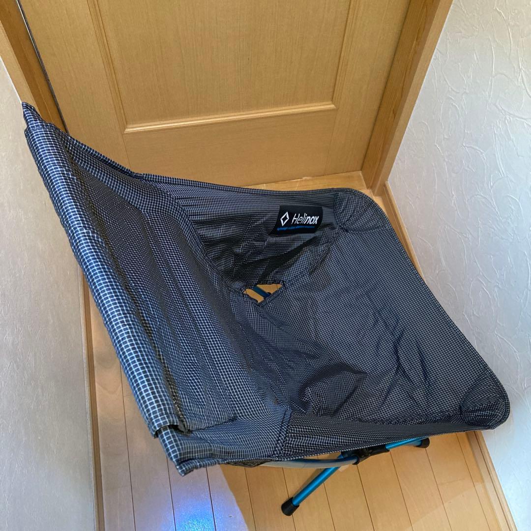 Helinox ヘリノックス　チェアゼロ　ハイバック　ブラック BK