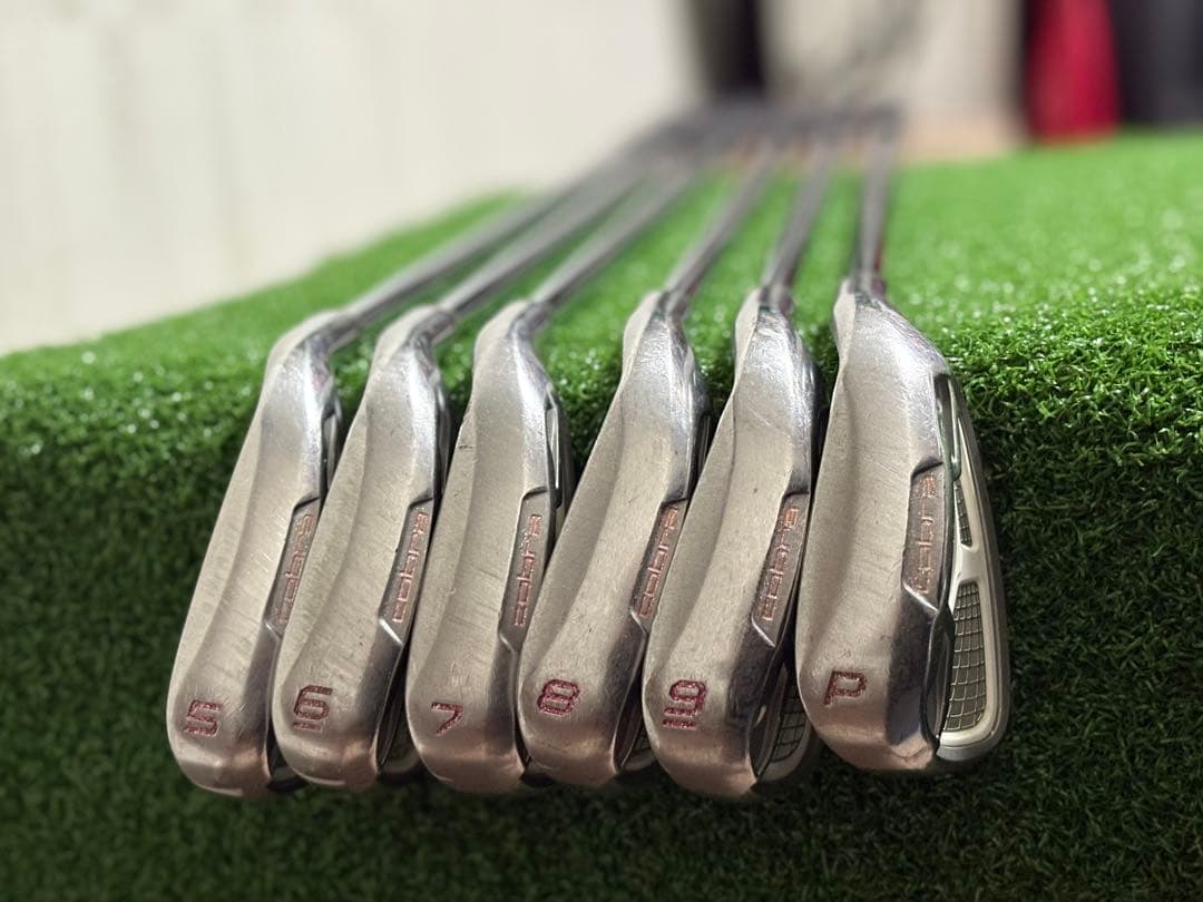 コブラCOBRA AMP CELLアイアン6本セット フレックスS