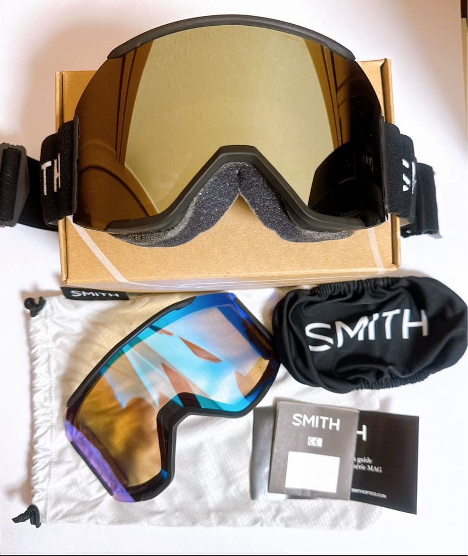 SMITH SQUAD MAG スミス スカッドマグ　ゴールド