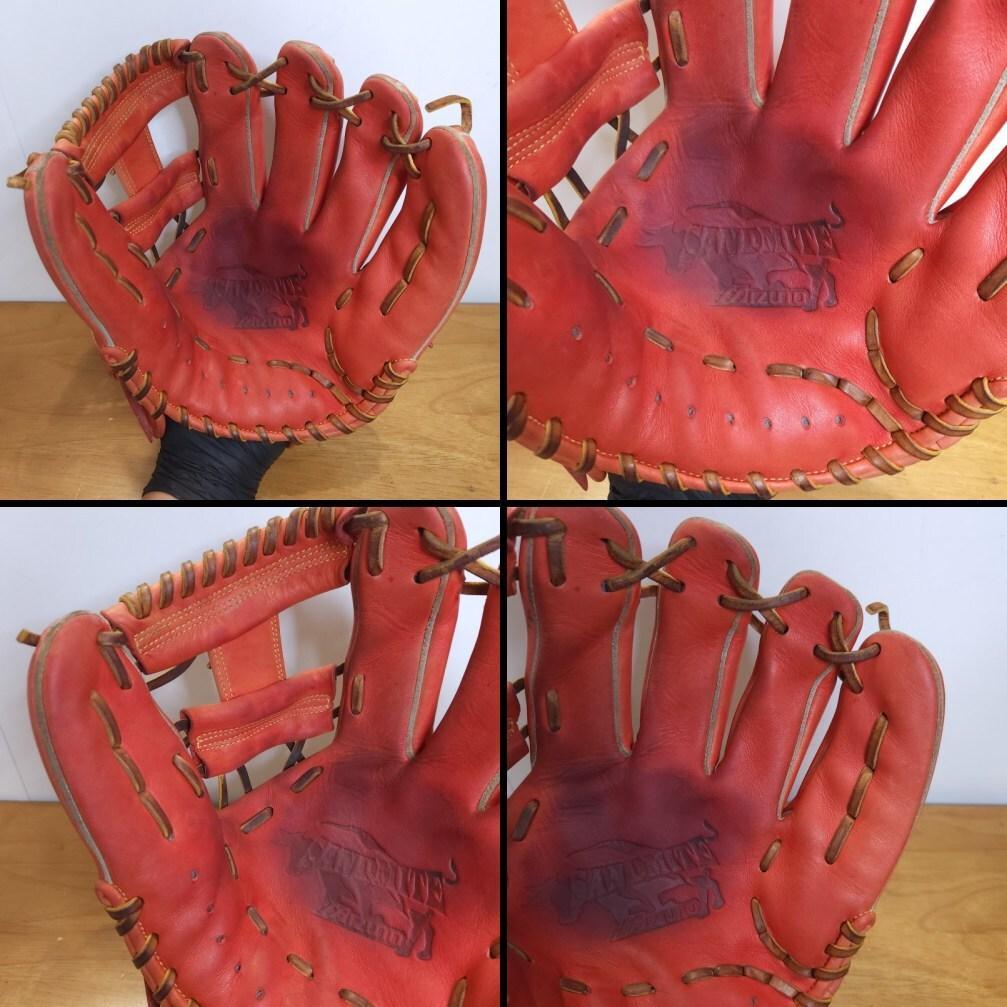ミズノ サンドメイト 限定モデル 人気レッドラベル 内野用 軟式グローブ