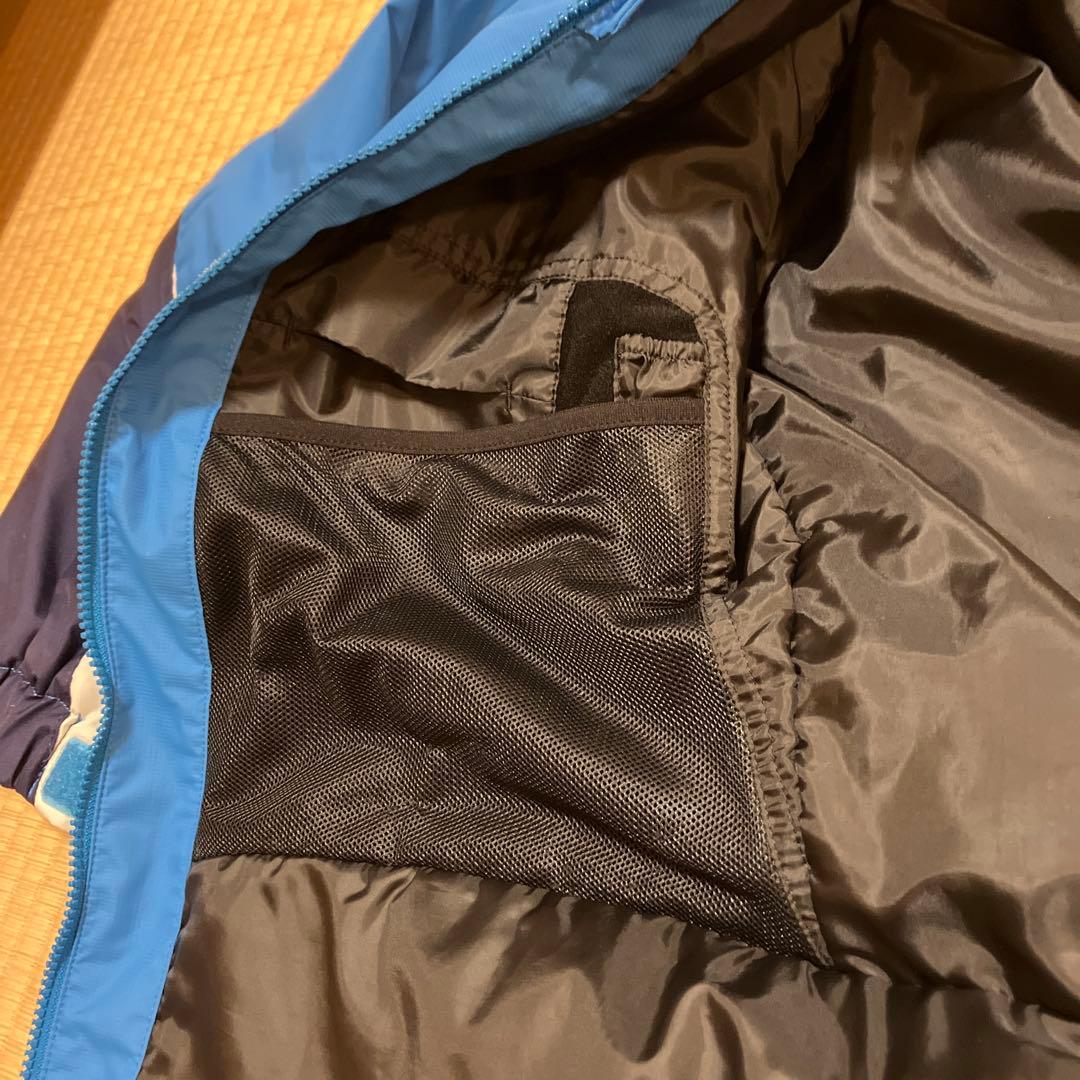DESCENTE スキー スノーボードウェア 上下セット 男性用 青