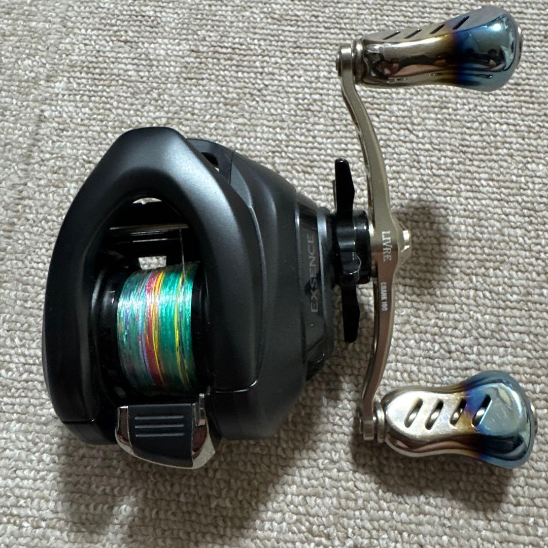 ペ*ん様 17エクスセンスDC 極美品　リブレハンドル付き