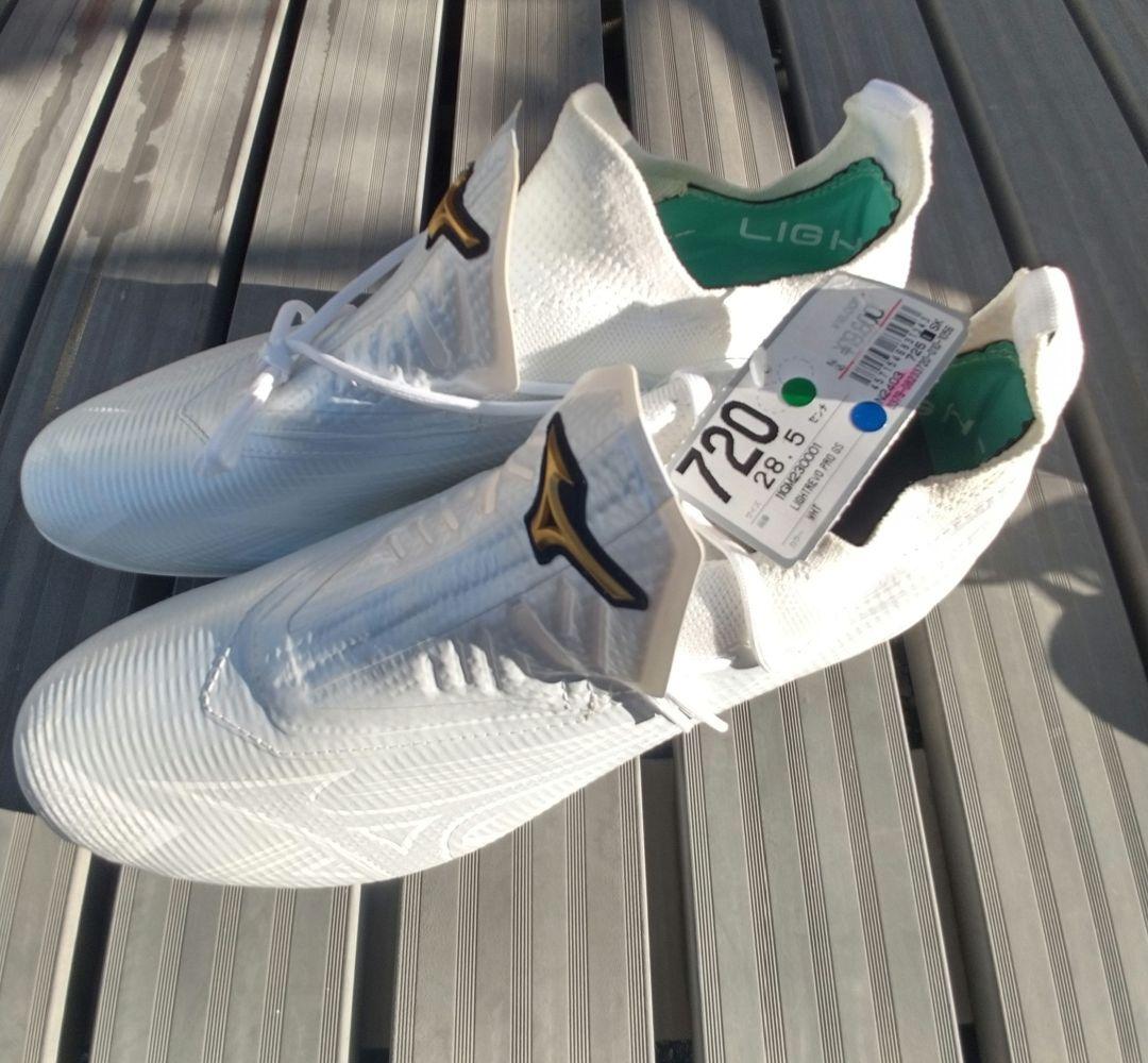 ミズノプロ スパイク ライトレボプロGS ホワイト