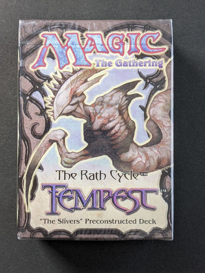 未開封 MTG Tempest The Slivers テーマデッキ
