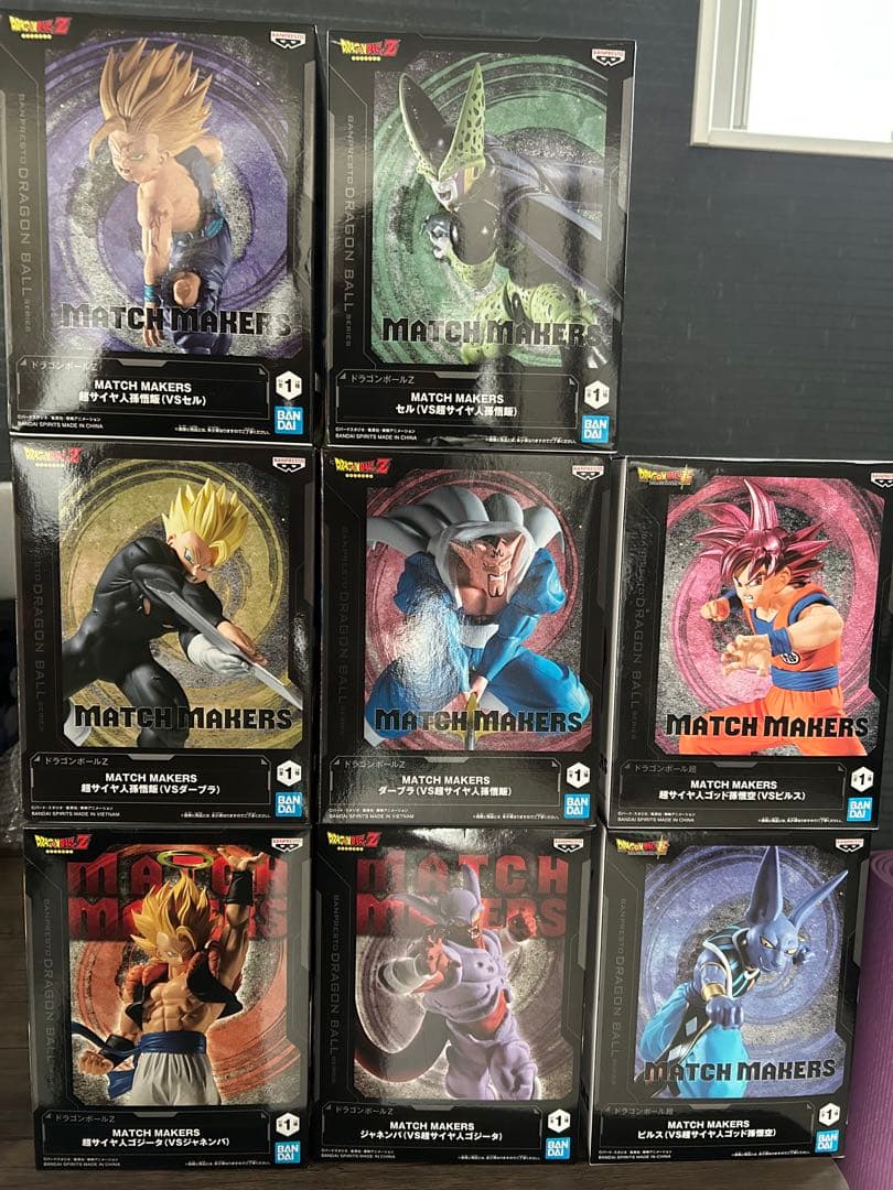 ドラゴンボール MATCH MAKERS フィギュアセット