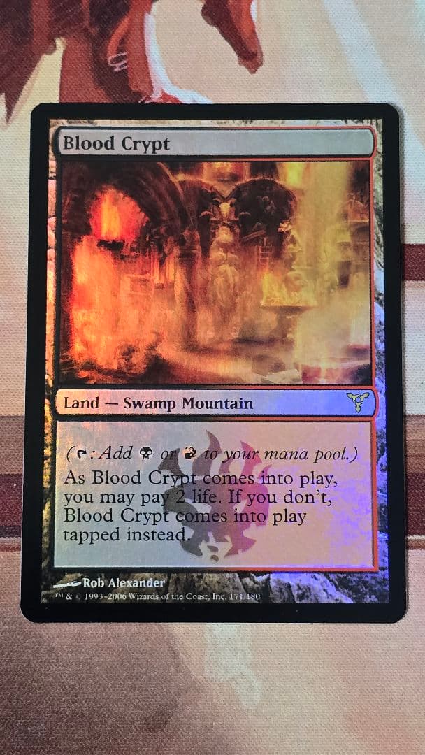 mtg 血の墓所 ディセンション DIS 初版英語版foil