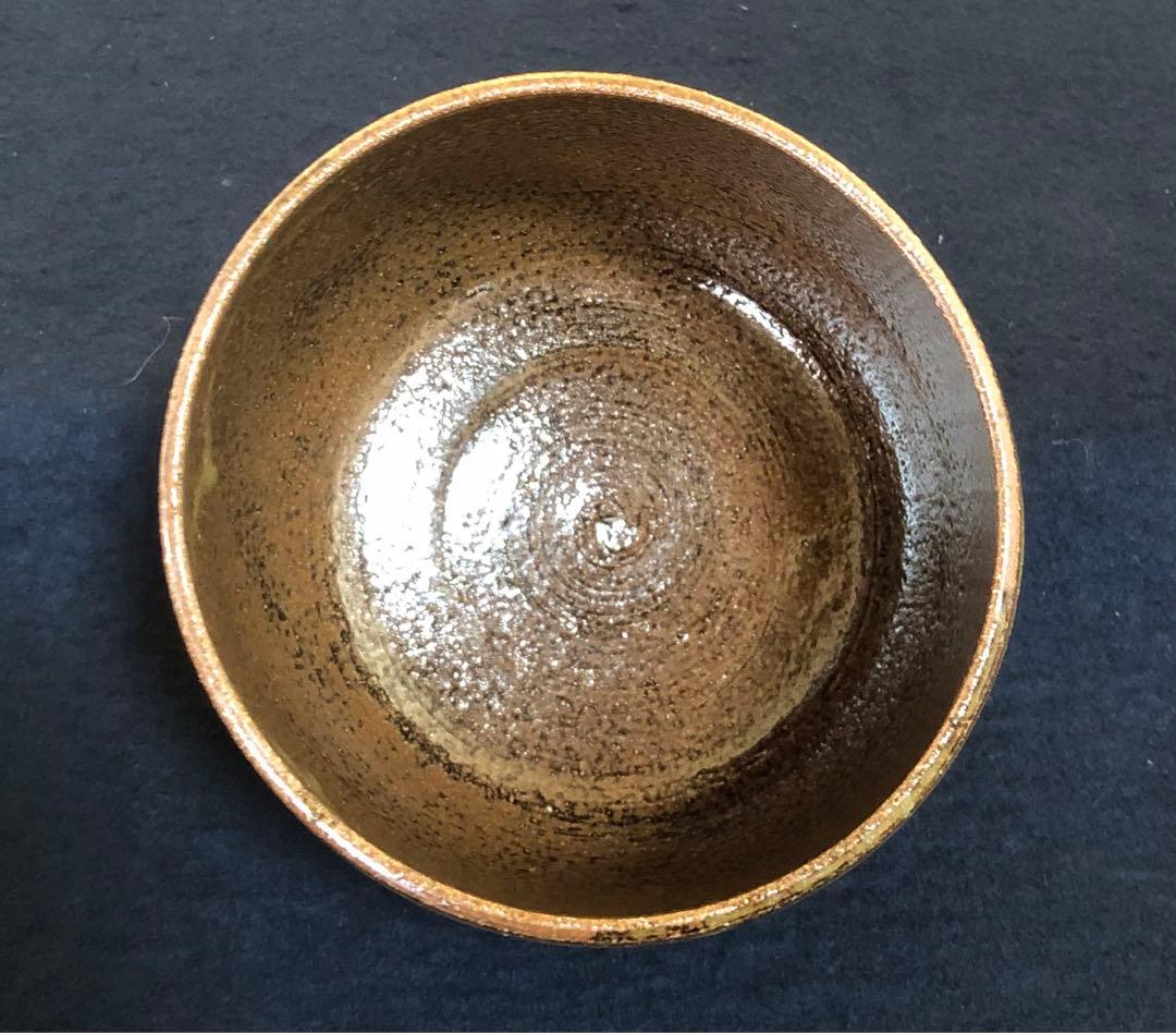 《R》伊羅保茶碗 萬古 延寿窯 二代 佐藤延寿 栞 共箱 260105か4