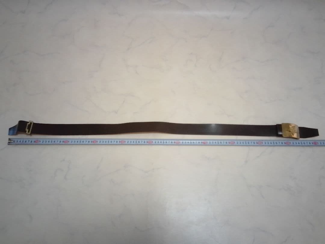 実物？ ソ連 ロシア ベルト サスペンダー 本革 軍 ソビエト ミリタリー