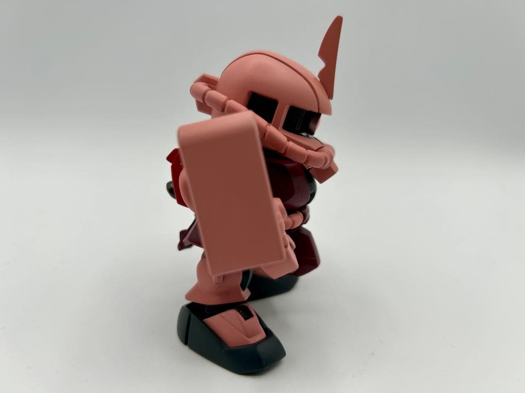 SDガンダム BB戦士ミキシング　シャアザクとザク2体セット　塗装改修品