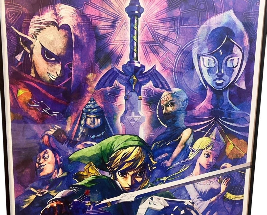 ゼルダの伝説 25周年 ポスター3枚