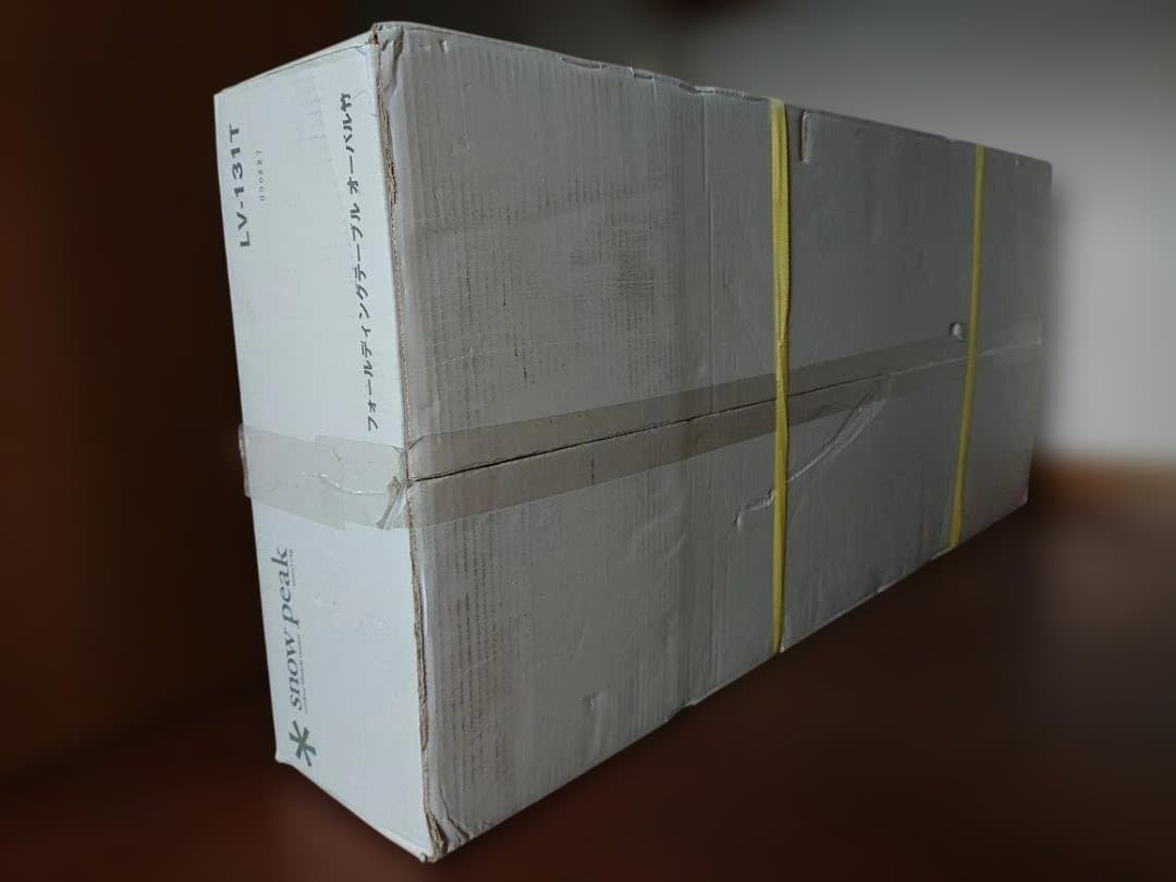 スノーピーク オーバル竹 テーブル LV-131T 廃番 未使用