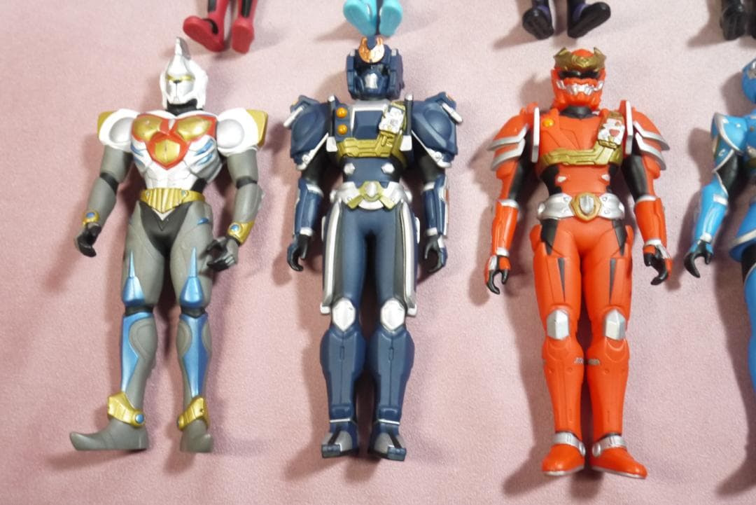 超星神グランセイザー　セイザーX ジャスティライザー　ソフビ　15体セット