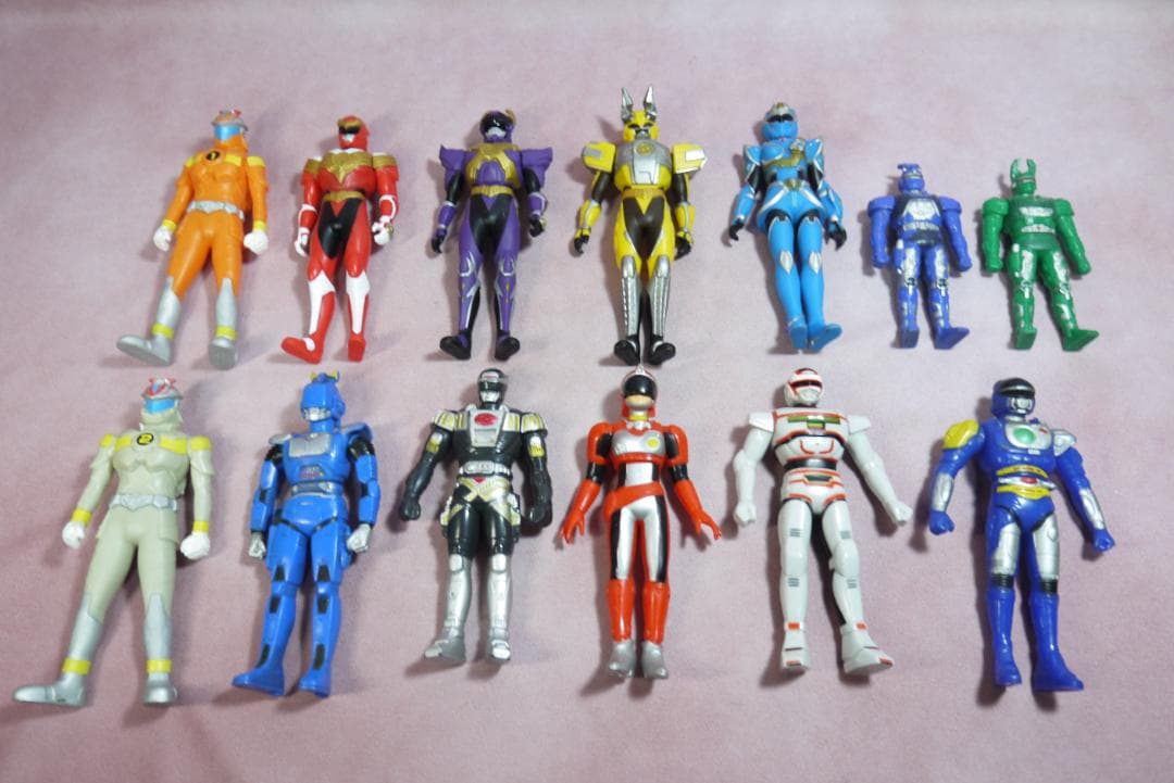 超星神グランセイザー　セイザーX ジャスティライザー　ソフビ　15体セット