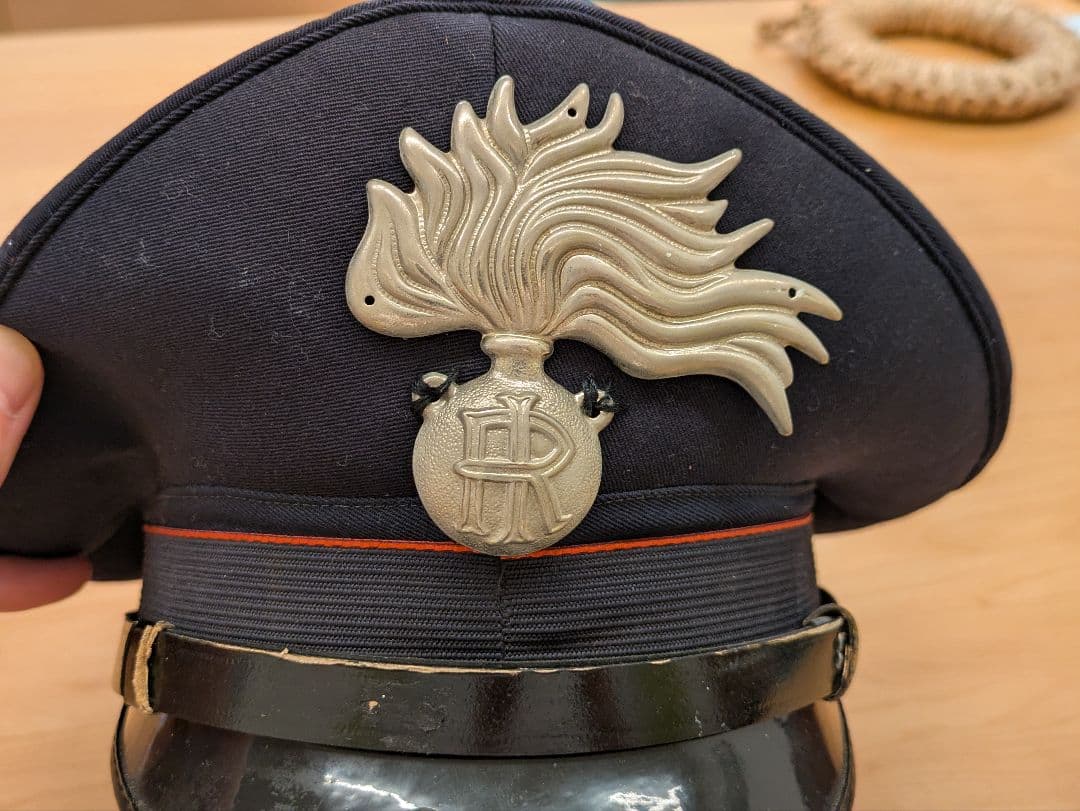 カラビニエリ　イタリア警察　制帽