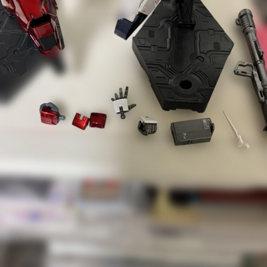 w*a様 RGユニコーンガンダム　RGシナンジュ　塗装完成品