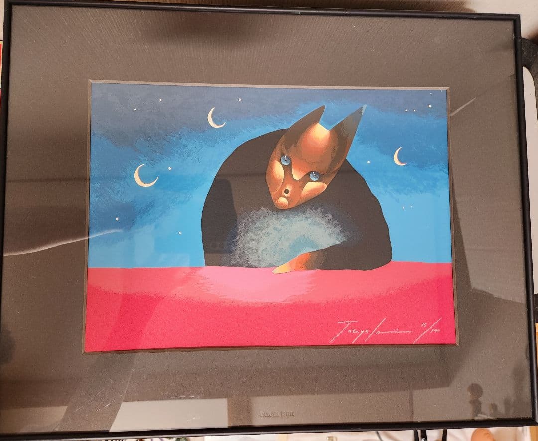 石井竜也作品　SAFACARIA　MOON リトグラフ