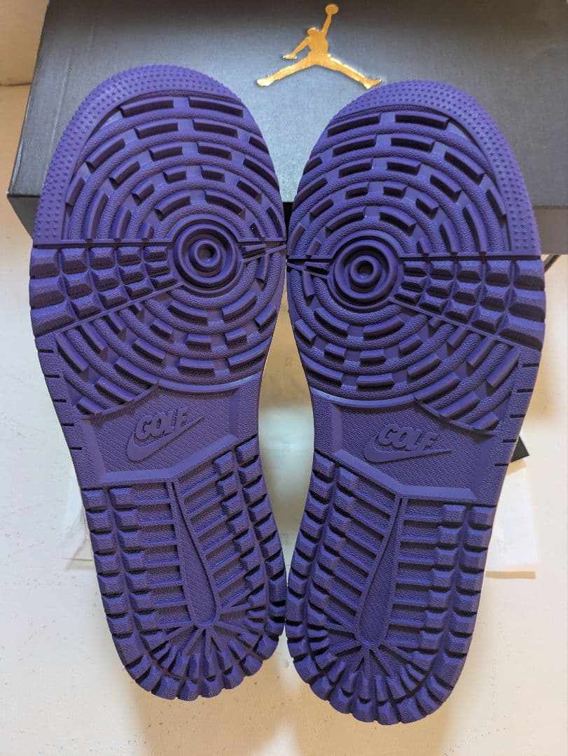新品★コートパープル★AJ１★ナイキ★ジョーダン★1★ロー★ゴルフ★27.5cm