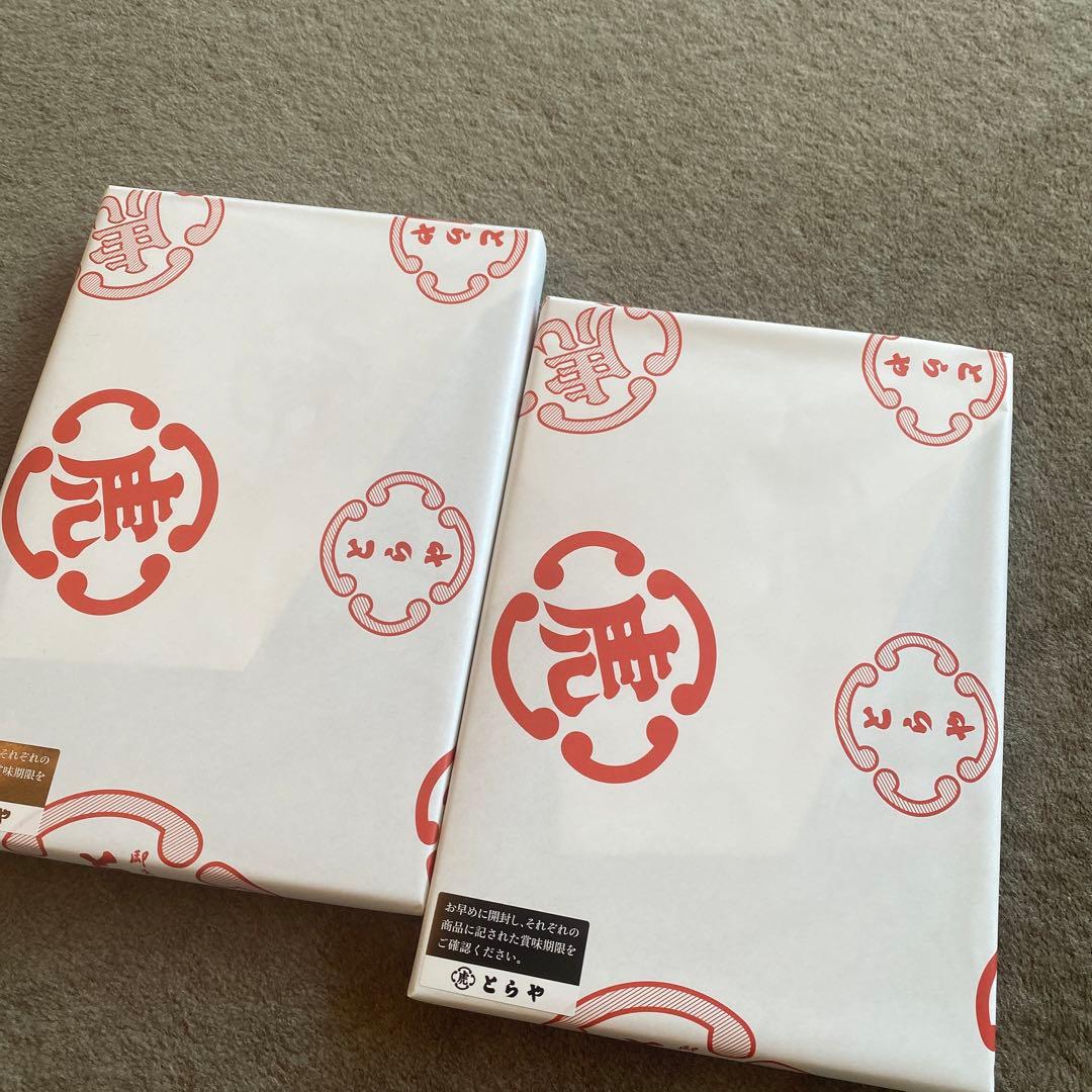 とらや　虎屋　小型羊羹18本入 6,048円×2箱　　12,096円相当