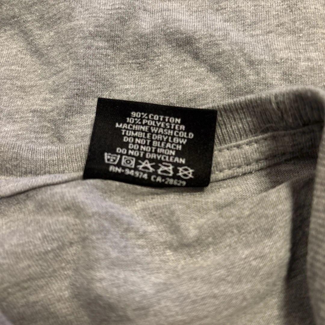 stüssy ロゴプリント Tシャツ グレー　XSサイズ