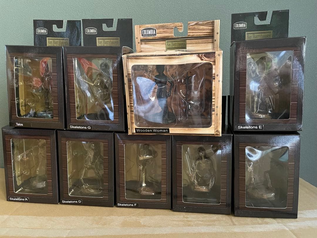 Columbia Ray Harryhausen フィギュア・9個セット