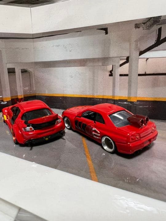 あきらさま専用　トミカ　カスタム　ガンダム　首都高バトル