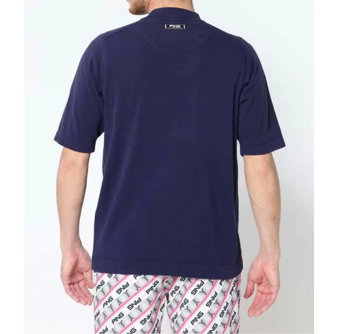 Mr.PINGニットハイネックシャツ