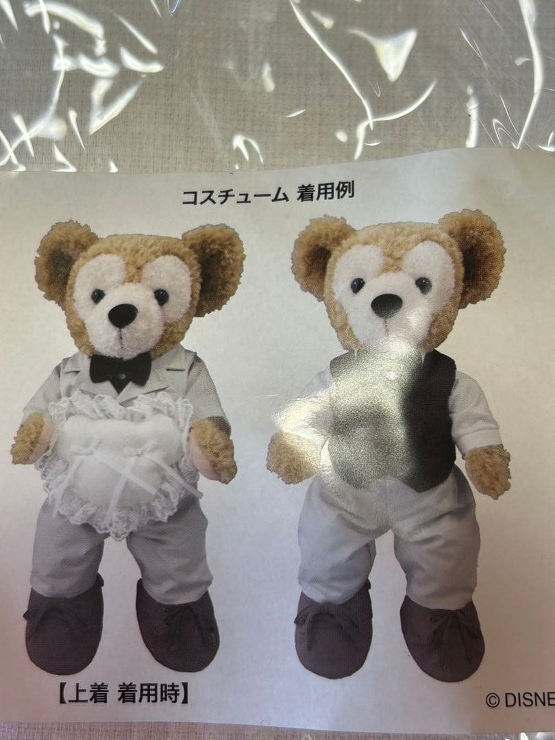 ☆新品・未使用☆ダッフィー キャナリークロージング　礼装　ウエディング